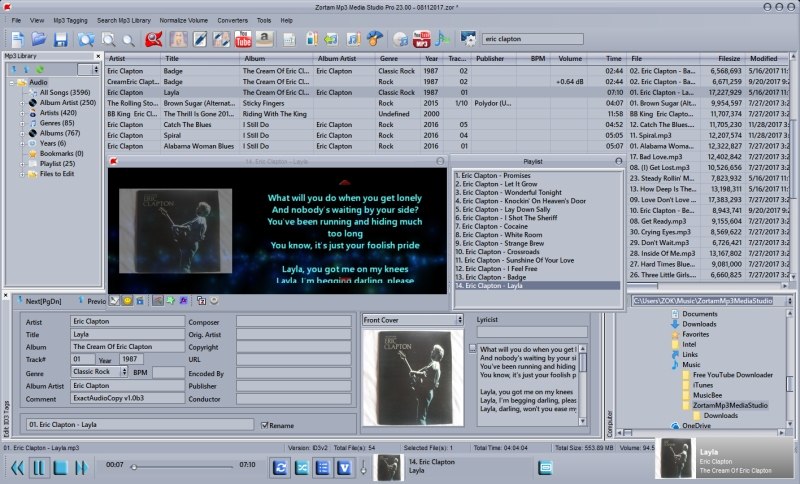 Screenshot for Zortam Mp3 Media Studio 19.00